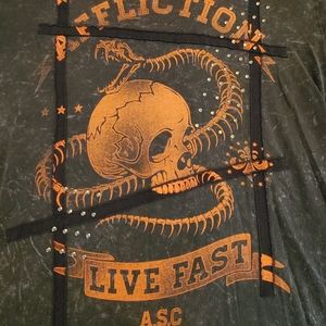 Men's large Affliction t-shirt.